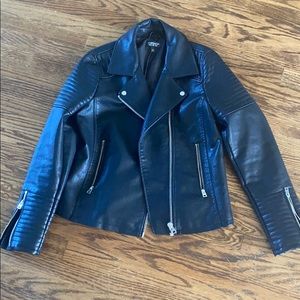 Top Shop Rosa Biker Jacket